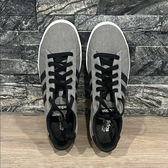 NWOT Adidas Men's Ortholite Float Black and Gray Sneakers - Picture 1 of 6